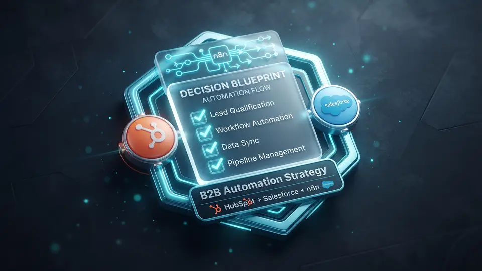 Portada del recurso 26: evaluador de fit HubSpot vs Salesforce para equipos B2B 
