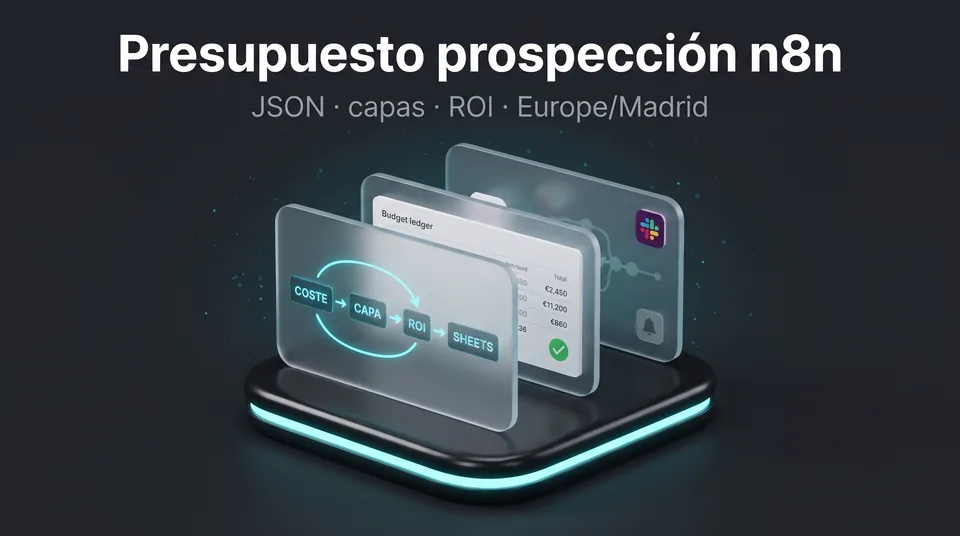 Presupuesto de prospección B2B en n8n | Logixb2b