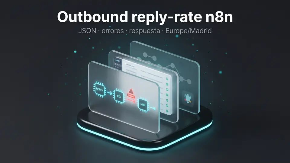 Auditor de tasa de respuesta outbound en n8n | Logixb2b